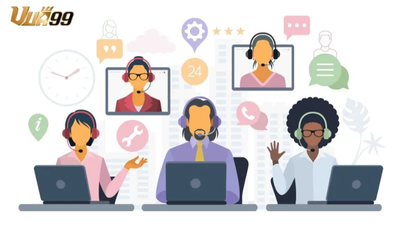 Các hình thức liên hệ Vua99 phổ biến 