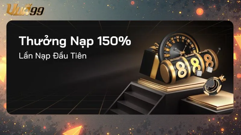 Khuyến mãi Vua99 thưởng 150% tiền nạp lần đầu