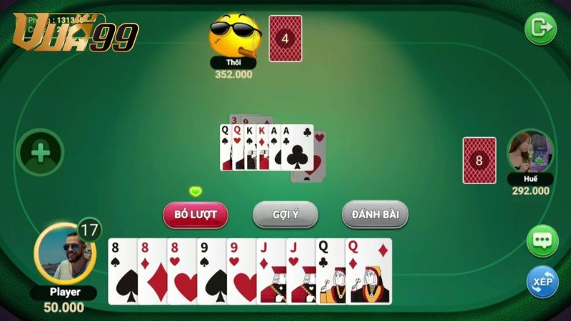 Tiến lên Vua99 là gì? – Trải nghiệm quen mà lạ trong mỗi ván bài